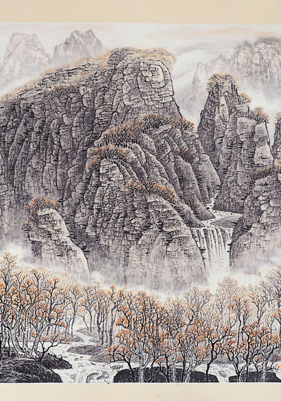 山濤墨測─周仁祥水墨書畫展| 華岡博物館