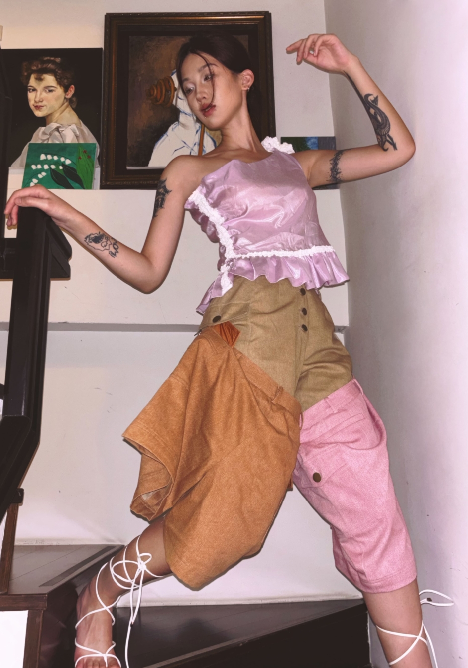 楊紫宸畢業展-解構與重構：生命之美穿梭於服裝細節