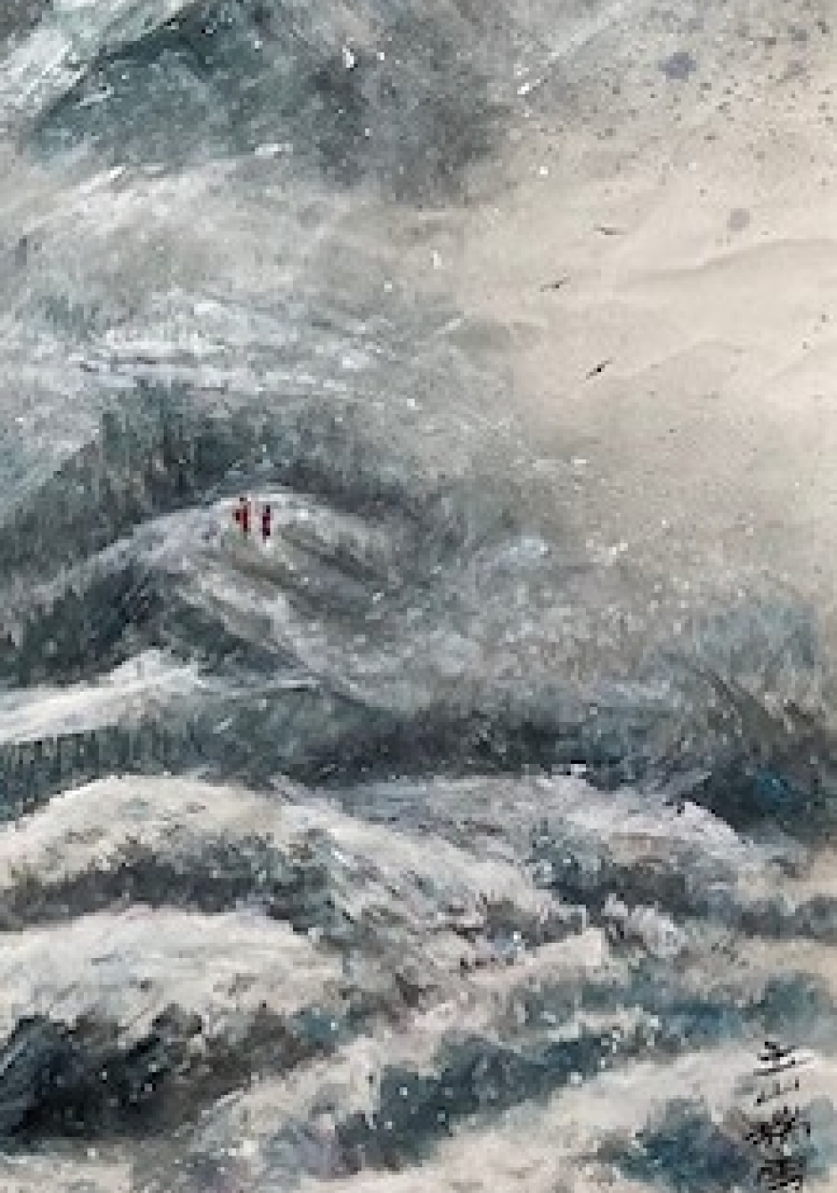 美術碩士班畢業展_欒淞涵山水畫創作個展