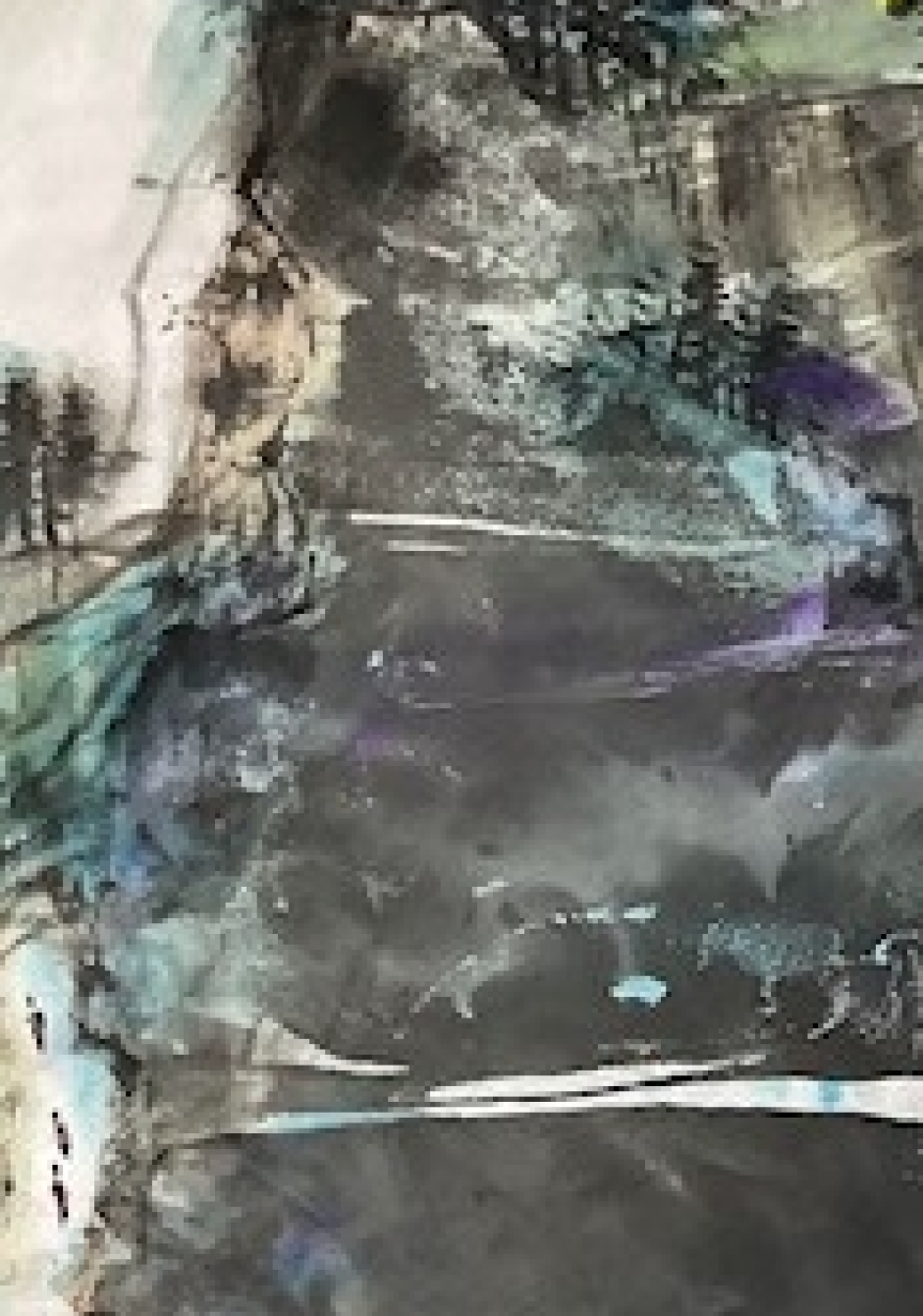 美術碩士班畢業展_欒淞涵山水畫創作個展