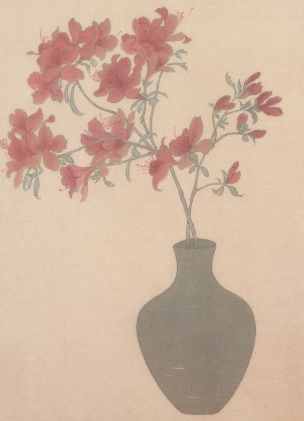 瓶花-溥心畬