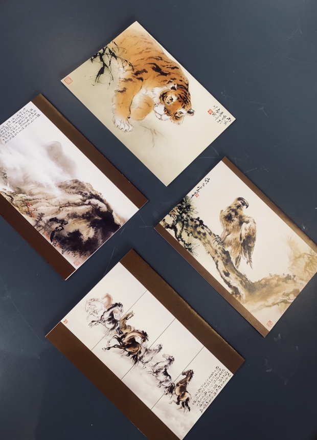 歐豪年美術中心作品集(萬用卡)