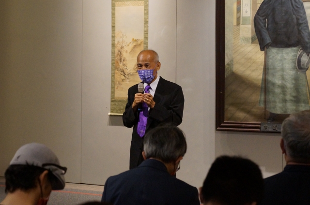 「金契蘭結—中日名家書畫文化交流展」開幕式