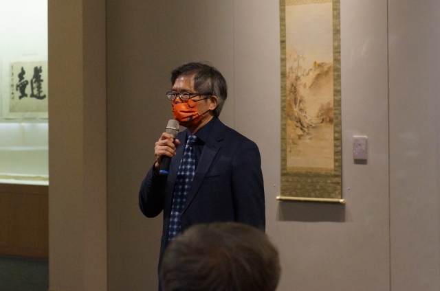 「金契蘭結—中日名家書畫文化交流展」開幕式