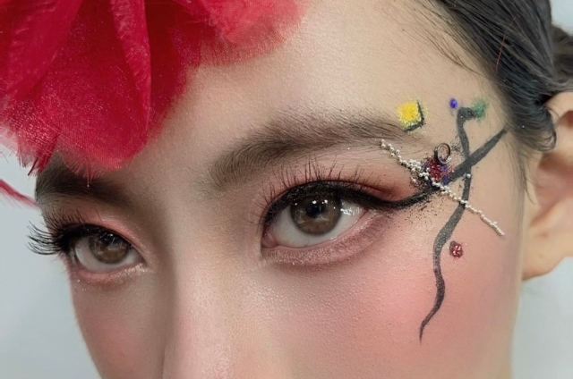 新創唐風彩妝展-美術系碩士林楊容