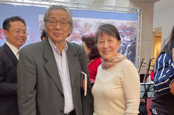 顏聖哲「渾墨華滋」彩墨畫展，即日起至3月17日台南美術館展出