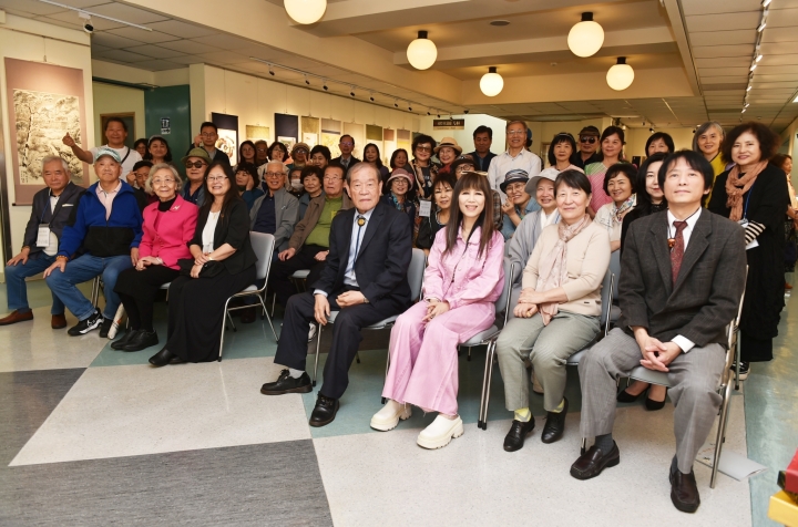 中韓美術交流展展出八十幅精彩作品 展期至2月29日