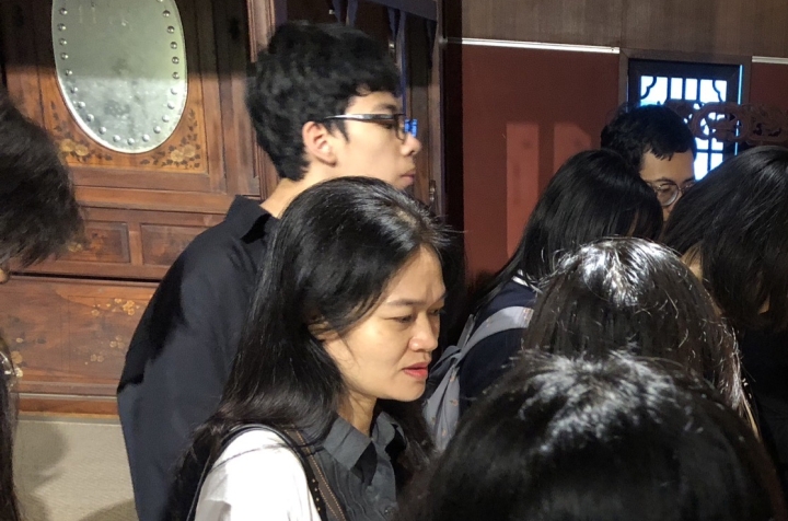 越南潘亭蓬高中師生家長一行